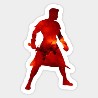 Sun fighter Sticker